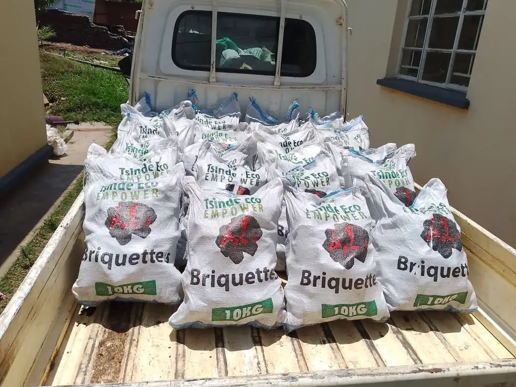 Briquettes Packed